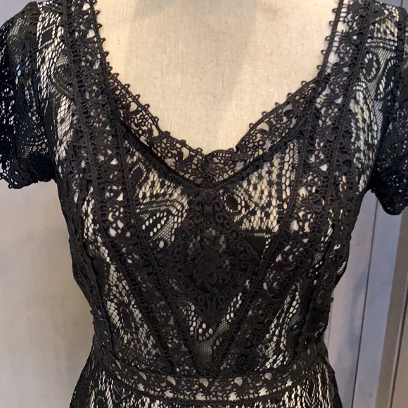 NEW American Rag Black Lace Dress ❤️❤️❤️ - Picture 4 of 8